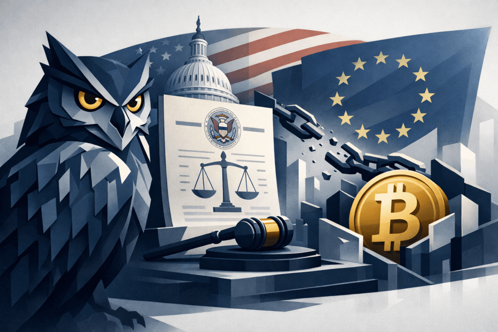 Krypto-Regulierung USA mit Fokus auf Washington, Marktstruktur und Folgen für Europa