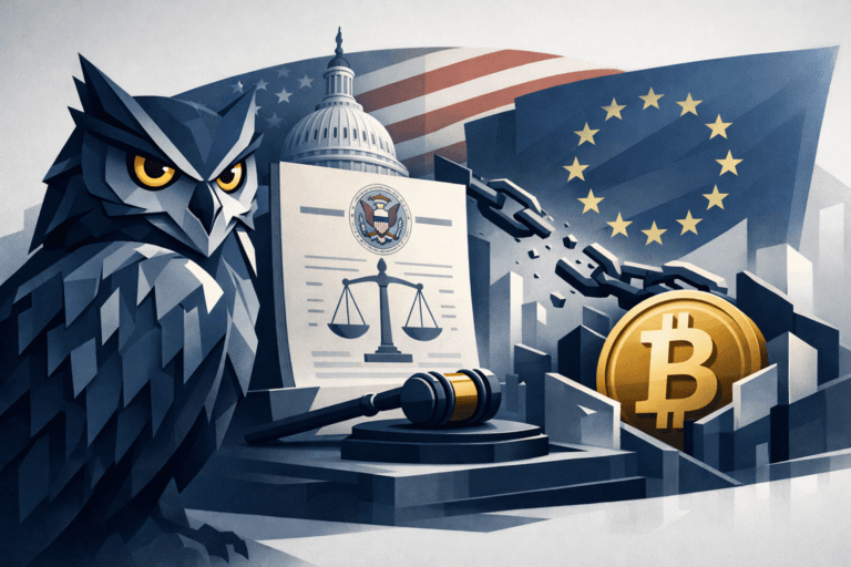 Krypto-Regulierung USA mit Fokus auf Washington, Marktstruktur und Folgen für Europa